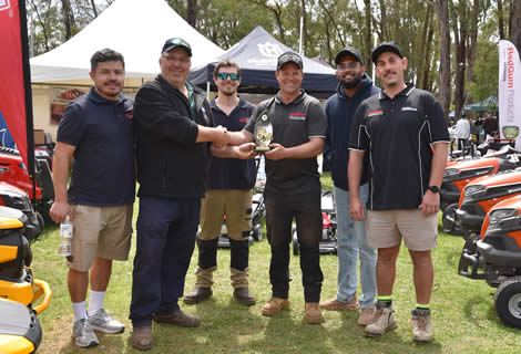 2025 Alex  Thomson Award Best Presented Stand (Light Machinery) - The Red Shed