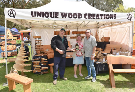 2025 Best Presented Stand (General Interest) - A Q Unique Wood Creations